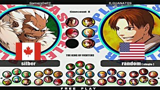 KOF XI  GamersDeFC vs DGUANATOS [upl. by Esorrebma]