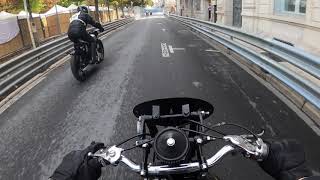 Circuit des remparts 2021 Angoulême  Plateau Moto  1938 Excelsior Manxman Onboard Nice sound [upl. by Haet68]