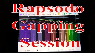 Rapsodo Club Gapping Session [upl. by Dieball]