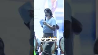 Aula com a Michele Bolsonaro para Janja e companheirada shorts [upl. by Bambie]