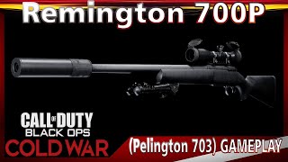 Black Ops Cold War Remington 700P Pelington 703 Gameplay [upl. by Olram593]