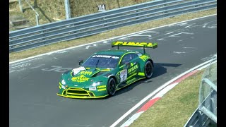 Highlights Nürburgring Nordschleife 25032022 NLS Training [upl. by Enwad]