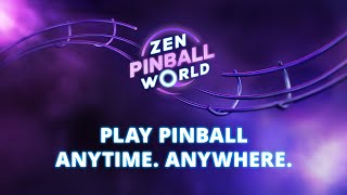 Zen Pinball World  Announcement Trailer [upl. by Aylmar]