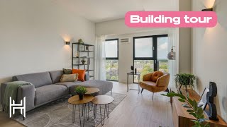 Apartment tour  Ceylonpoort in Haarlem [upl. by Ahsyas]