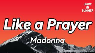 Madonna  Like A Prayer Lyrics Deadpool 3 Soundtrack🎵 [upl. by Hazaki]