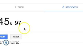 Explanation of Decimals Using Stopwatch [upl. by Yuhas894]