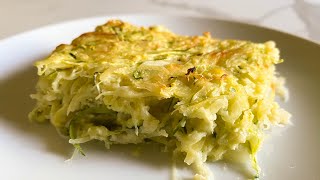 Délicieux GRATIN de COURGETTES et POMMES de TERRE au Four  Recette Facile et Rapide [upl. by Quartus]