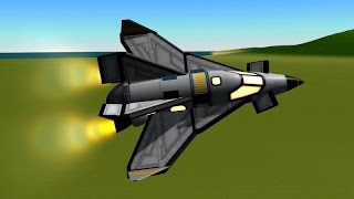 KSP  Monopropellant Rocketplane Test [upl. by Bellaude]