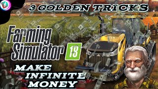 Farming simulator 18 how to make money fast  Farming simulator 18 mein unlimited money kaise kare [upl. by Dehsar]