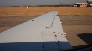 ✈ Embraer 140 South African Airlink Take off from Nelspruit to Johannesburg [upl. by Laurita727]