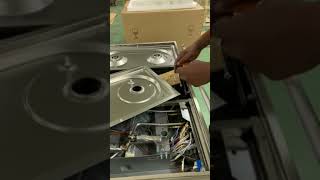 How to Convert HALLMAN ILVE 1st Gen Gas Range Cooktop from Liquid Propane LP to Natural Gas NG [upl. by Stevy949]