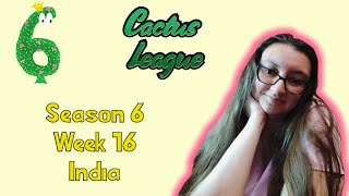 Geoguessr Cactus League Season 6 Week 16 India [upl. by Nerad]