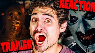 Terrifier 3 Trailer REACTION‼️ [upl. by Gnuoy]