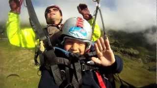 Parapente Chamonix Planpraz premier vol du matin [upl. by Duntson]