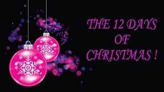 THE 12 DAYS OF CHRISTMAS song lyrics [upl. by Leonie]