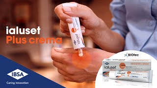 ialuset Plus Crema In caso di ferite infette e ustioni [upl. by Lael513]