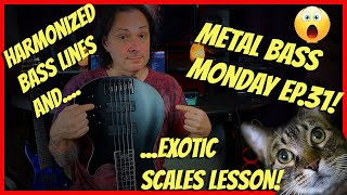 💥 Stop following the guitar riff Harmonized bass lines and exotic scalesMetal Bass Monday EP31 [upl. by Amron]