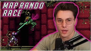 Shrödingers Major  Map Rando Race  Super Metroid [upl. by Notsew]