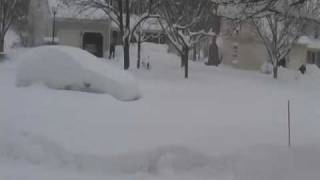 Snowmageddon 2010 Olney Maryland [upl. by Palila]