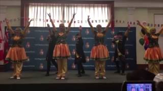 Azerbaijani Dance in Canada Tabriz Ensemble at York Regional Police [upl. by Oyr750]