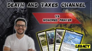 MTGO Legacy  Death and Taxes vs Monored Painter [upl. by Oiramaj]