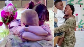 These Surprise Military Homecomings Will Warm Your Heart [upl. by Jemina]