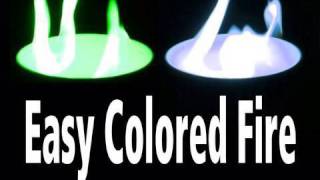 Scientific Tuesdays  Easy Colored Fire [upl. by Selmore]