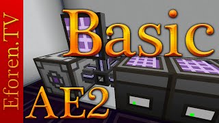 Applied Energistics 2 Tutorial  Basic Setups Without Controller [upl. by Dralliw154]