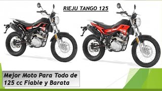 ➤ Rieju Tango 125 la Moto que Vale para Todo ➤ Fiable Barata para Ciudad y Campo ➤carnet coche 2023 [upl. by Darda529]