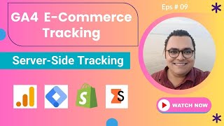 How to Setup ECommerce Tracking for GA4  GA4 ECommerce ServerSide Tracking With GTM for Shopify [upl. by Valina]