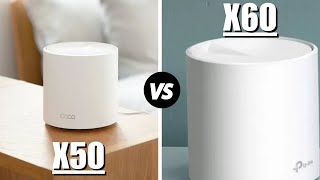 TP Link Deco x50 vs TP LInk Deco x60  Which One Is Better [upl. by Aipmylo]