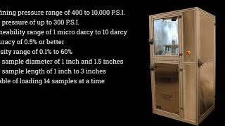 Multi Sample Permeameter Porosimeter v2 Short Overview [upl. by Eiralc]