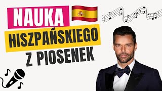 Nauka hiszpańskiego z piosenkami  Ricky Martin María [upl. by Marsha]