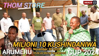 MILIONI 10 KUSHINDANIWA ARUMERU CUP 2024 KUPITIA THOM STORE [upl. by Rafaj]