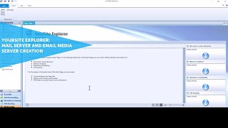 YourSite Explorer Mail Server Configuration amp Email Media Server Creation MiContact Center Busines [upl. by Pope611]