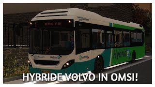 RIJDEN MET EEN HYBRIDE VOLVO IN OMSI 2 [upl. by Eniarol493]