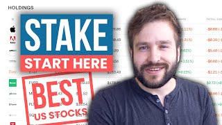 STAKE INVESTING APP FOR BEGINNERS  How To Open An Account And Buy Shares [upl. by Rizzo614]