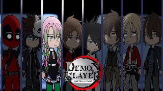 Fandoms react to Mitsuri  38  Demon Slayer  Bad English  《¤Who I am¿》 [upl. by Nialb513]