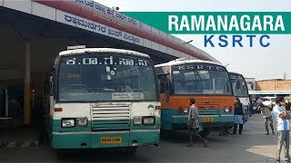 Ramanagara KSRTC Bus Station  Karnataka [upl. by Schargel]