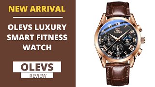 Olevs Luxury Smart Fitness Watch  OLEVS WATCH REVIEW [upl. by Junia]