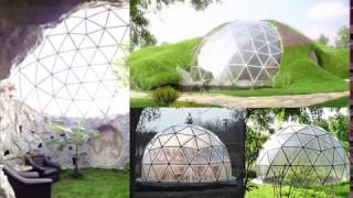 Glass Geodesic Domes  The Sustainable homes of the future [upl. by Sinnod]