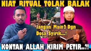 Niatnya Mau Ritual Tolak Balak  Kontan Diazab Allah Dgn Petir [upl. by Leiser]