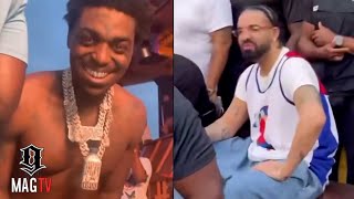 Kodak Black amp Drake Spotted At Kamp Houston Despite Rumored Beef 🥩 [upl. by Gates]