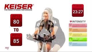 Keiser Cycle Power Ride [upl. by Nottirb]