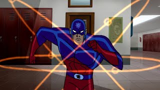 The Atom DCAU Powers and Fight Scenes  Justice League Unlimited [upl. by Mcintosh]