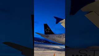 Deplaning in Tromsø Norway airplanes aviation commercialaircraft travel viralvideo scandinavia [upl. by Ramsey850]