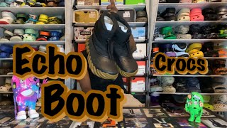 Echo Boot x Crocs Review  on foot [upl. by Helaina]