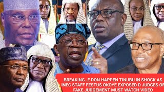 BREAKINGE DON HAPPEN TINUBU IN SHOCK AS INEC STAFF FESTUS OKOYE EXPOSED D JUDGES OF FALSE JUDGEMENT [upl. by Anahtor753]