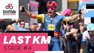 Giro dItalia 2024  Stage 4 Last KM [upl. by Drake159]