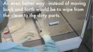 Biosafety Cabinet Cleaning amp Decontamination [upl. by Iborian]